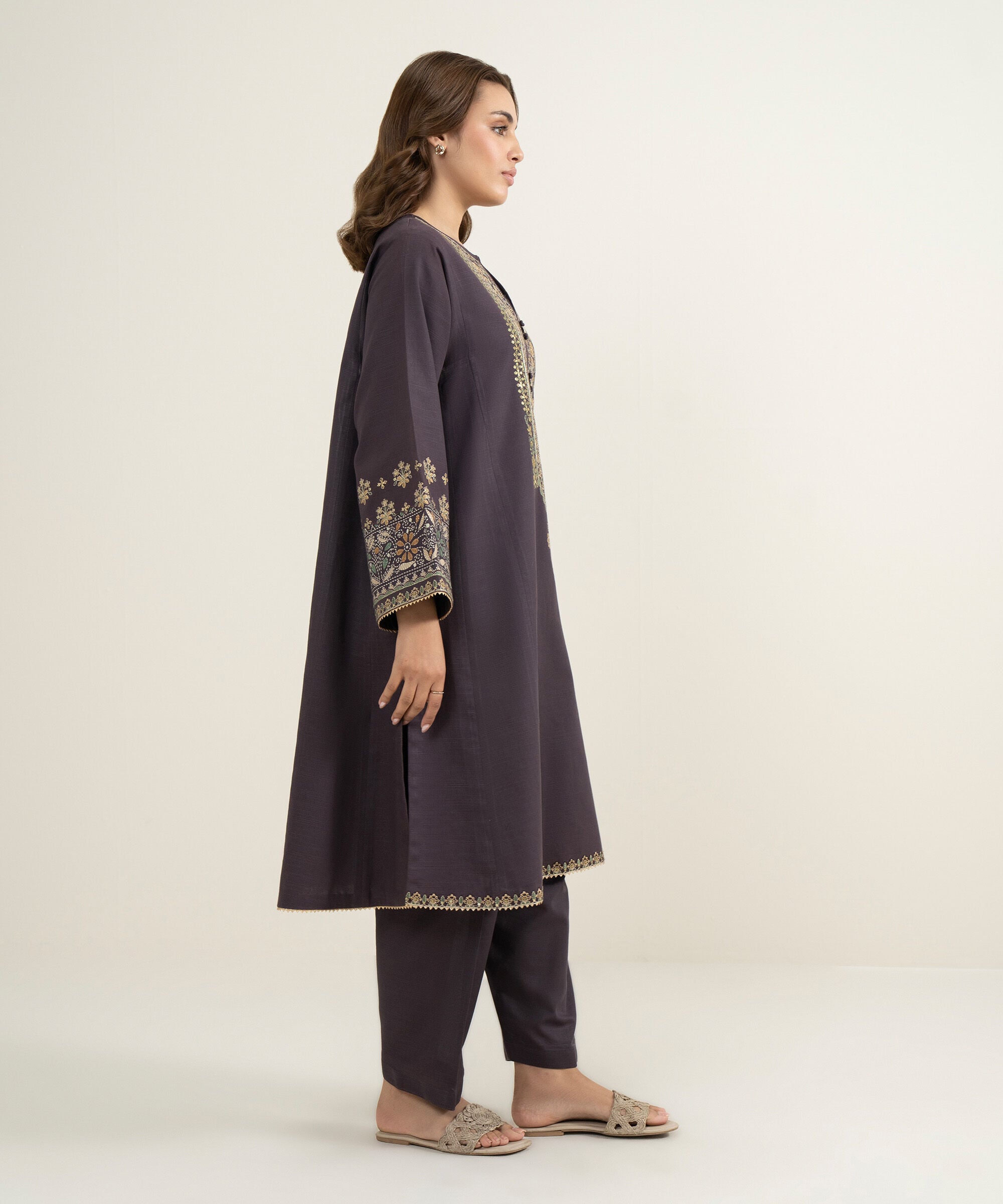 2 Piece - Dyed Woolen Suit