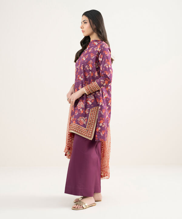 3 Piece - Embroidered Lawn Suit