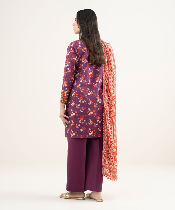 3 Piece - Embroidered Lawn Suit