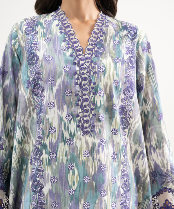 3 Piece - Embroidered Lawn Suit