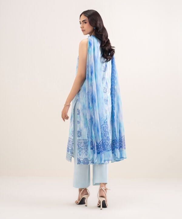 3 Piece - Embroidered Lawn Suit