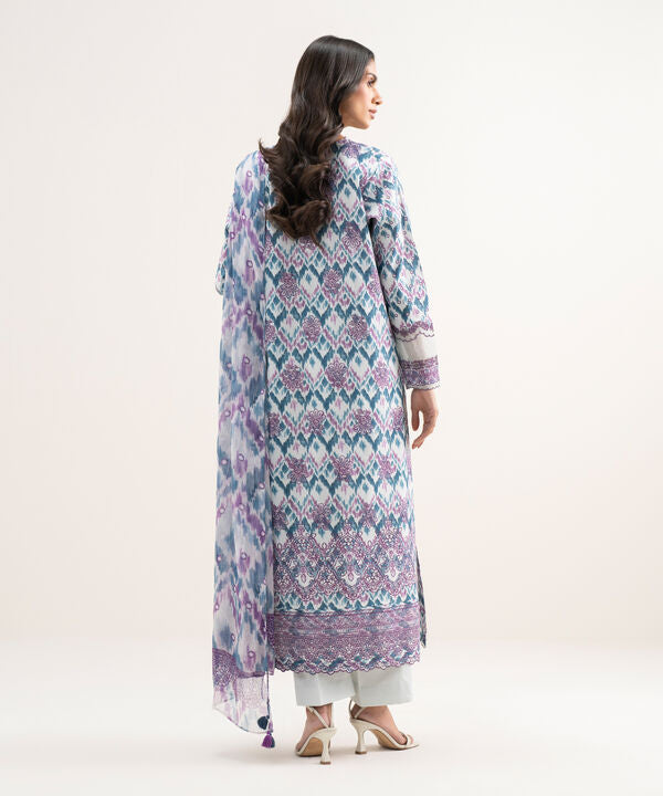 3 Piece - Embroidered Lawn Suit