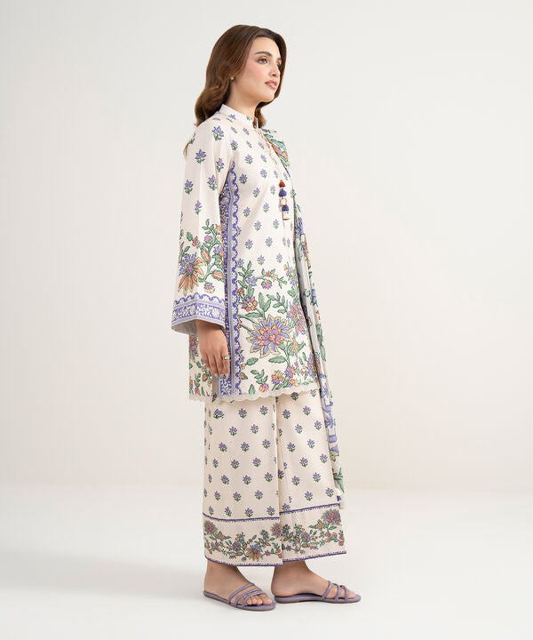 3 Piece - Embroidered Lawn Suit