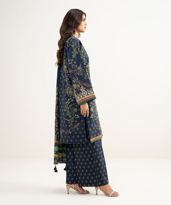 3 Piece - Embroidered Lawn Suit