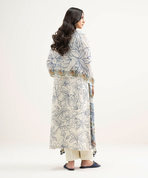 3 Piece - Embroidered Lawn Suit