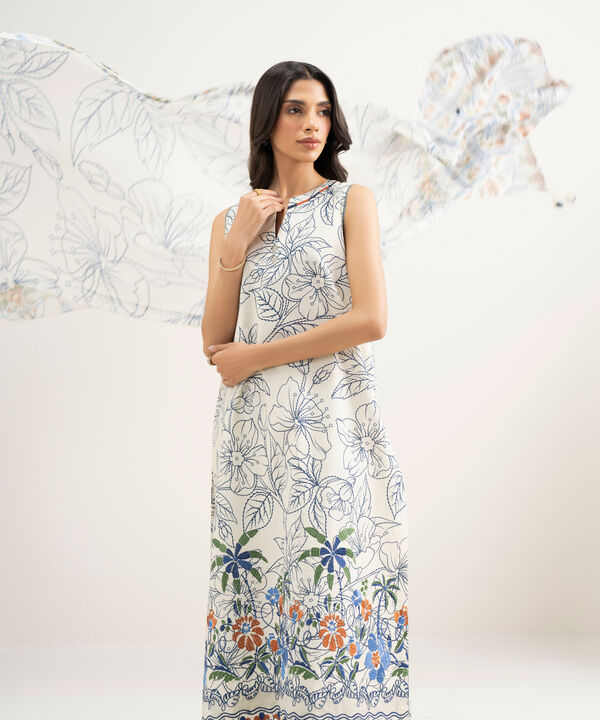 3 Piece - Embroidered Lawn Suit