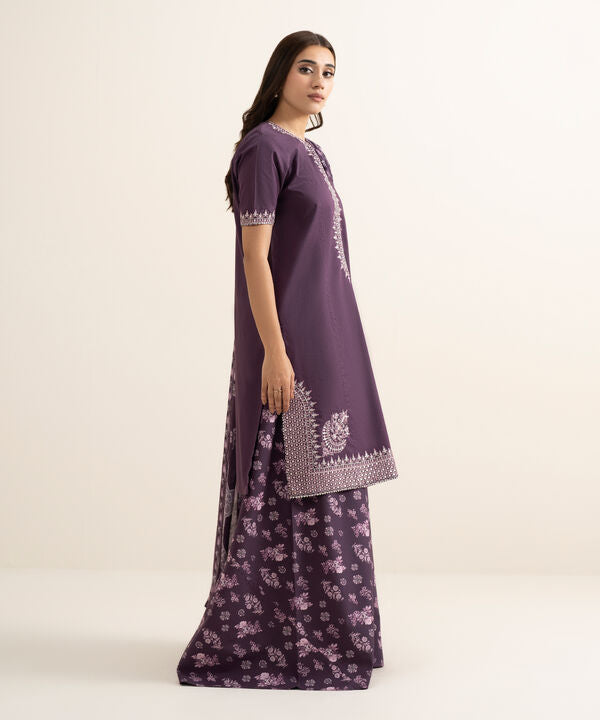 3 Piece - Embroidered Lawn Suit