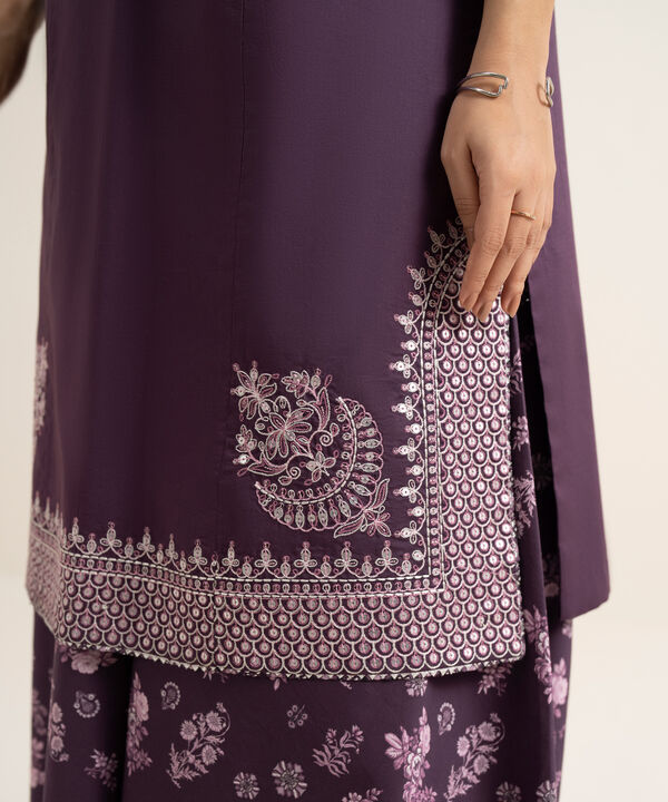 3 Piece - Embroidered Lawn Suit