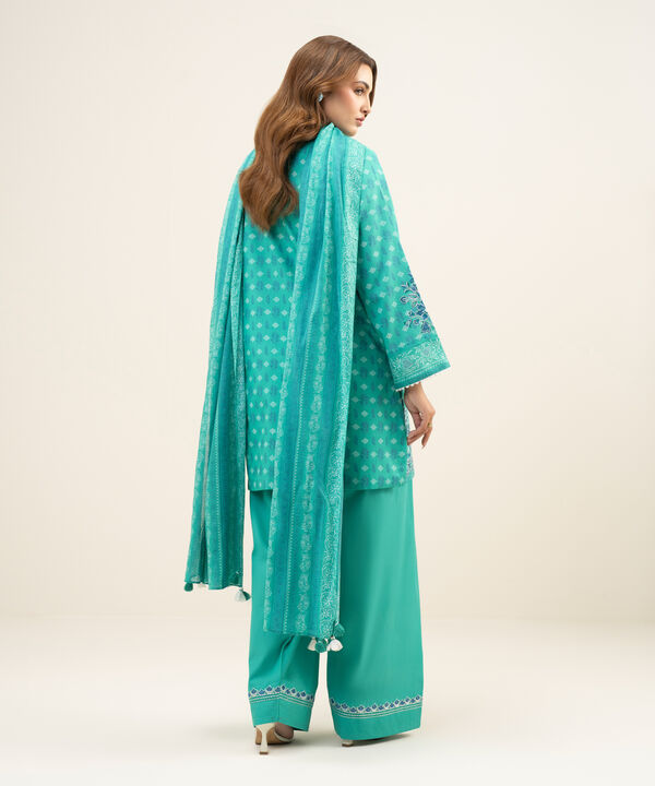 3 Piece - Embroidered Lawn Suit