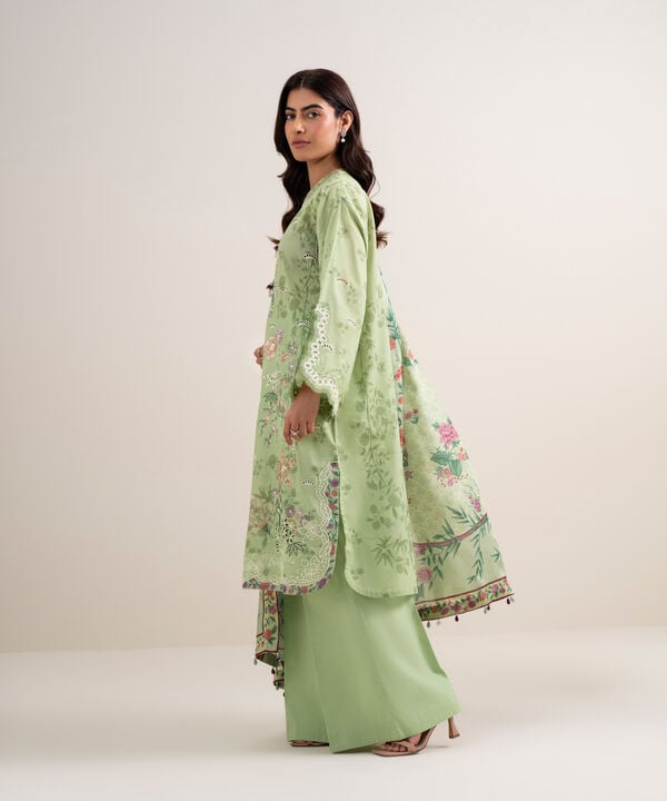 3 Piece - Embroidered Lawn Suit