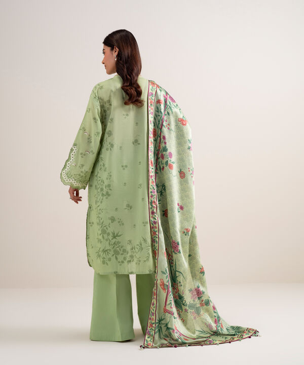 3 Piece - Embroidered Lawn Suit