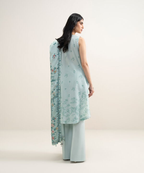 3 Piece - Embroidered Lawn Suit