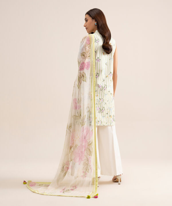 3 Piece - Embroidered Lawn Suit