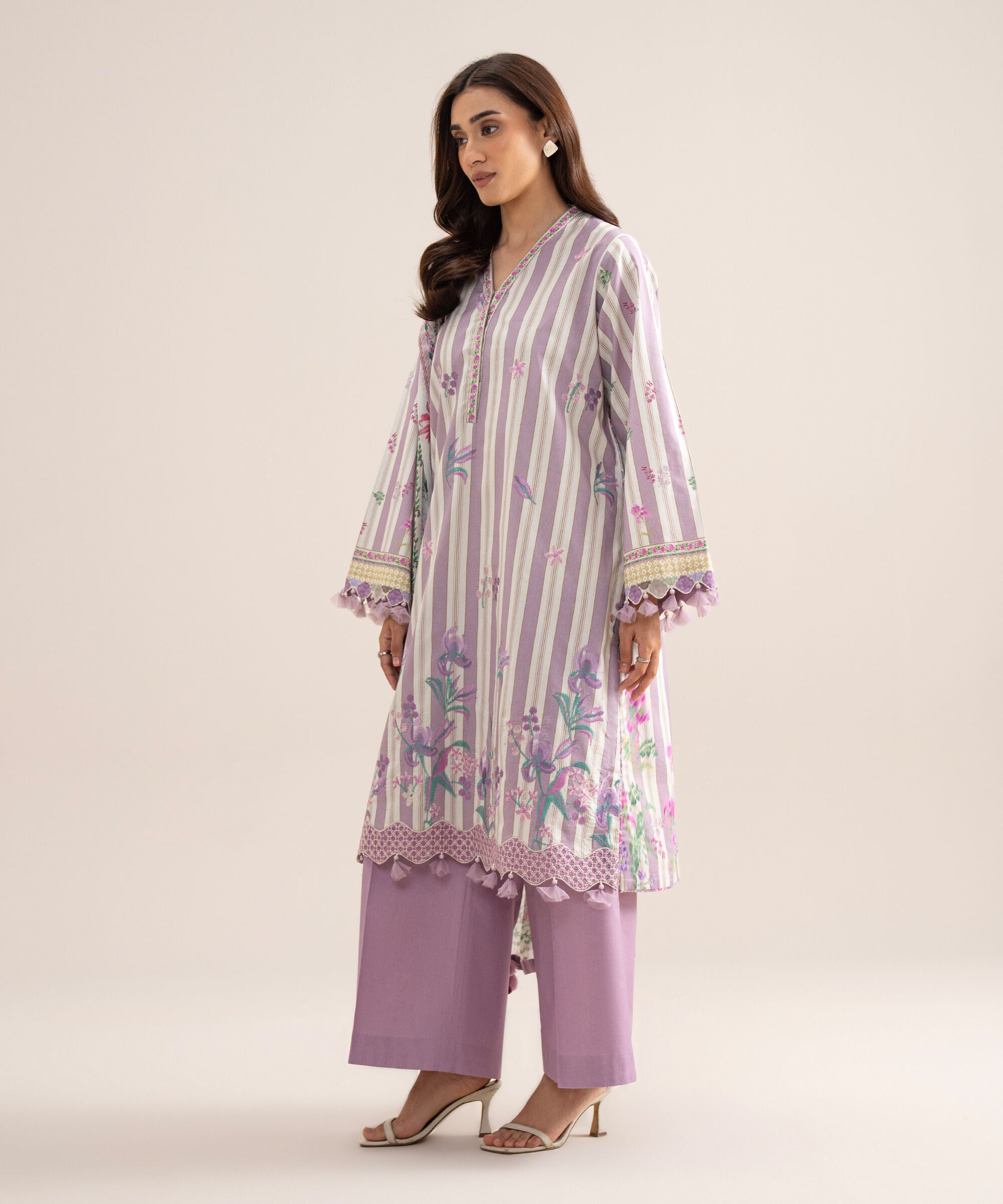 3 Piece - Embroidered Lawn Suit U3PESGS26V77