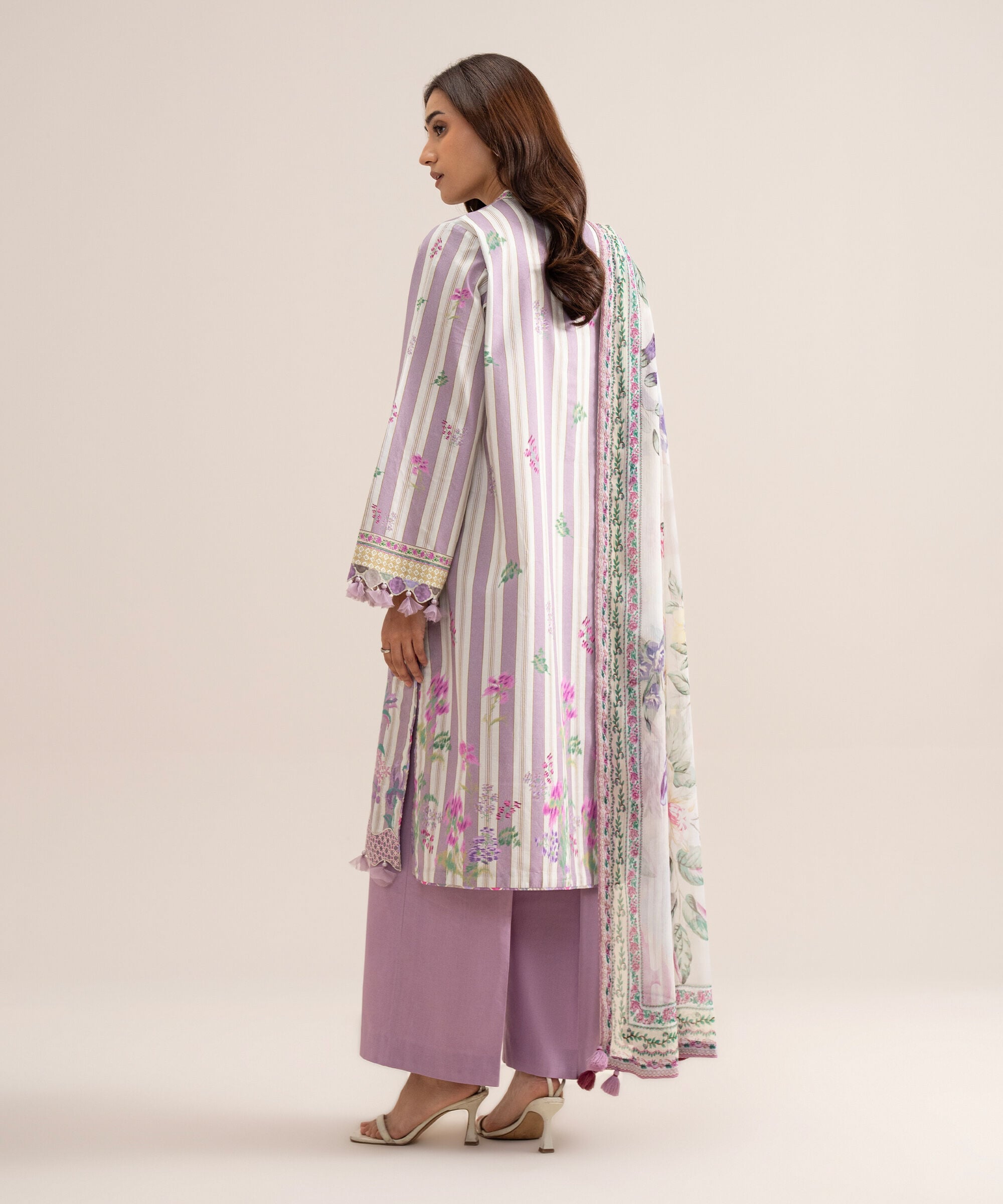 3 Piece - Embroidered Lawn Suit U3PESGS26V77
