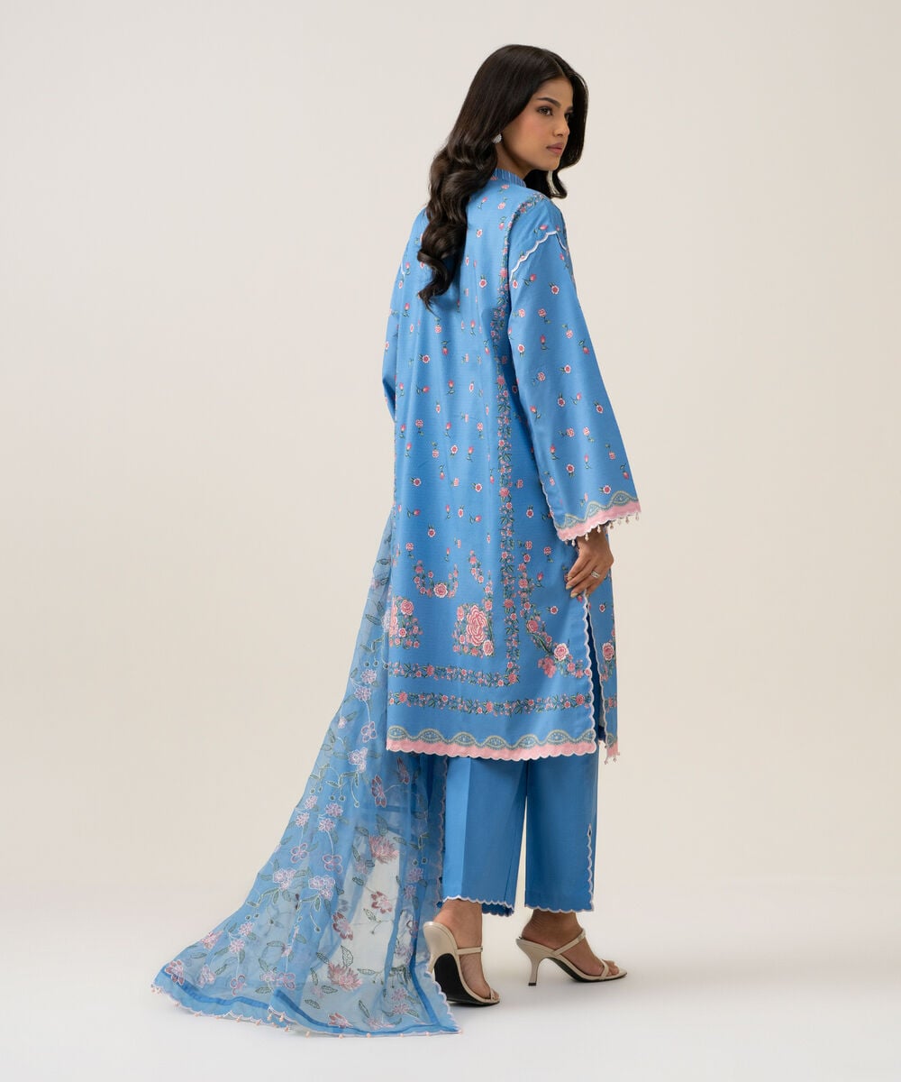 3 Piece - Embroidered Lawn Suit U3PESGS26V83