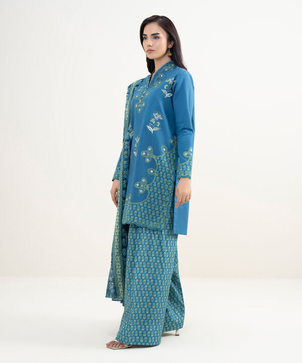 3 Piece - Embroidered Lawn Suit
