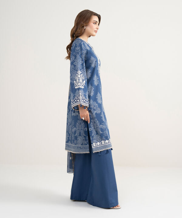 3 Piece - Embroidered Lawn Suit