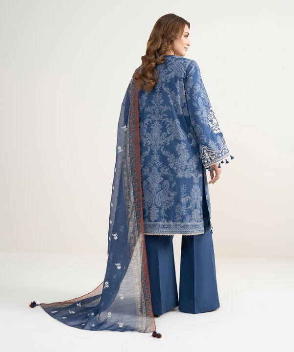 3 Piece - Embroidered Lawn Suit