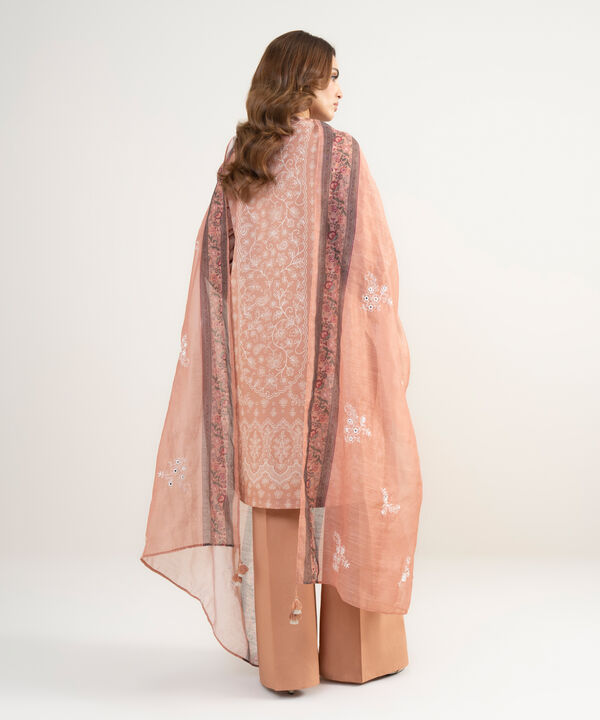 3 Piece - Embroidered Lawn Suit