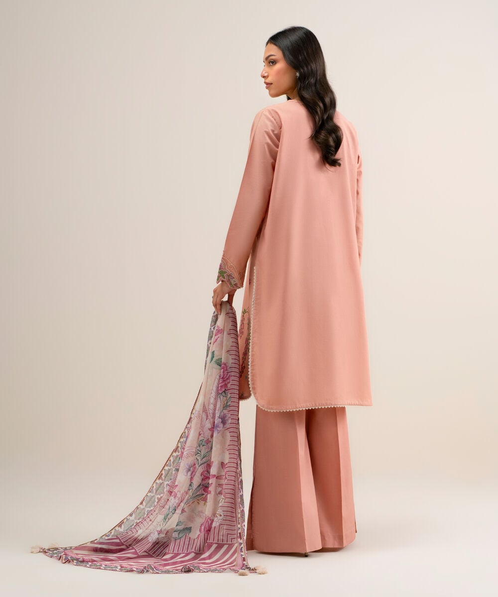 3 Piece - Embroidered Lawn Suit U3PESTS26V86