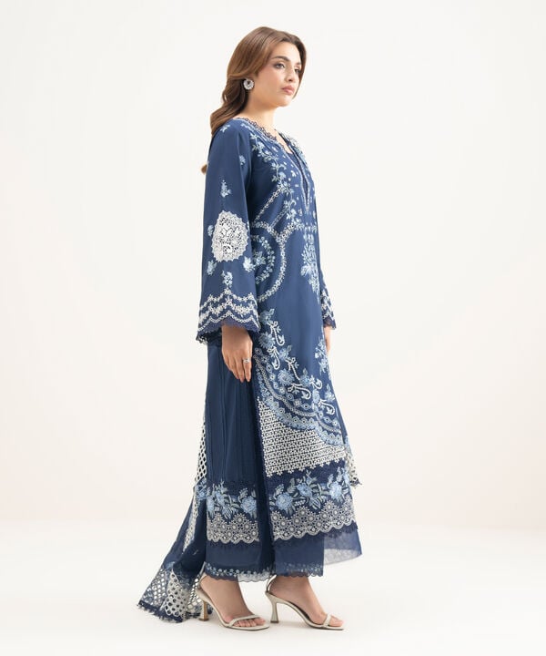 3 Piece - Embroidered Lawn Suit