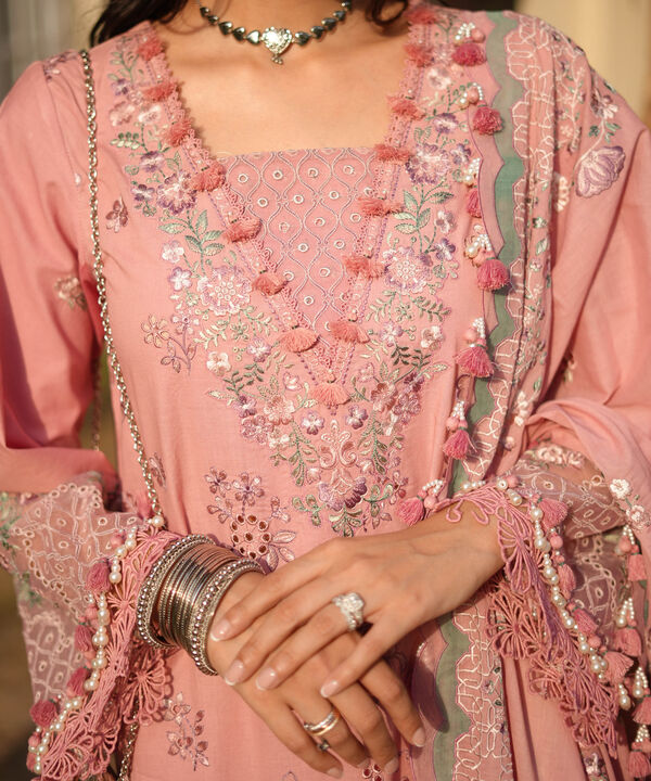 3 Piece - Embroidered Lawn Suit