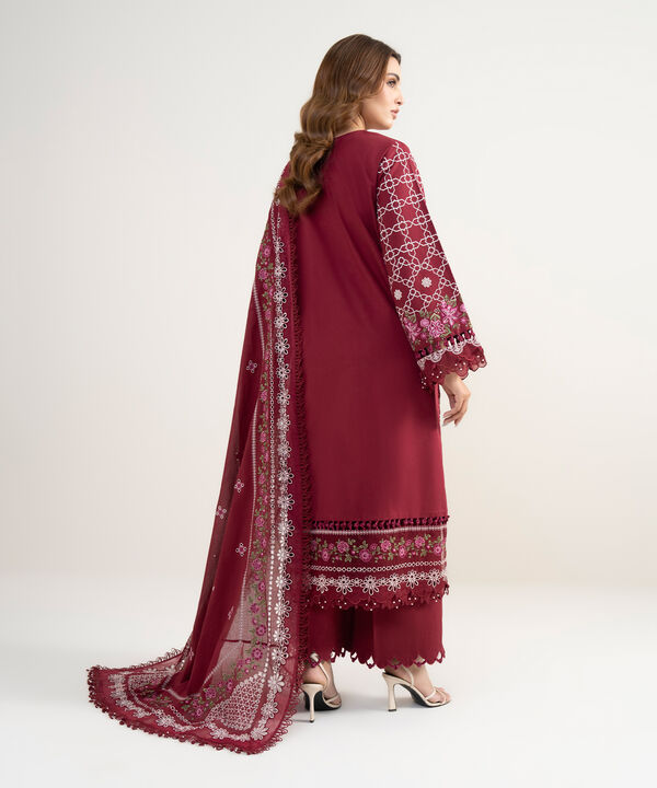 3 Piece - Embroidered Lawn Suit