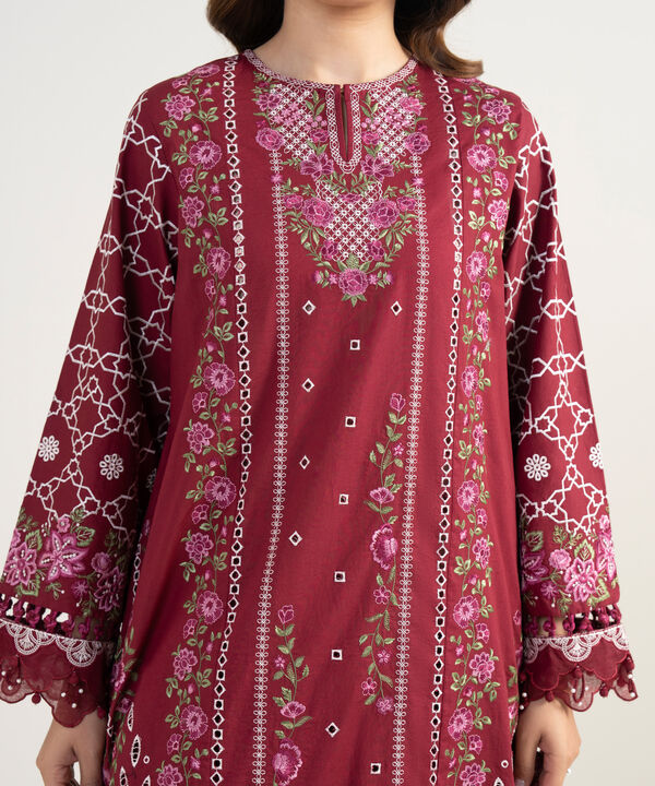 3 Piece - Embroidered Lawn Suit