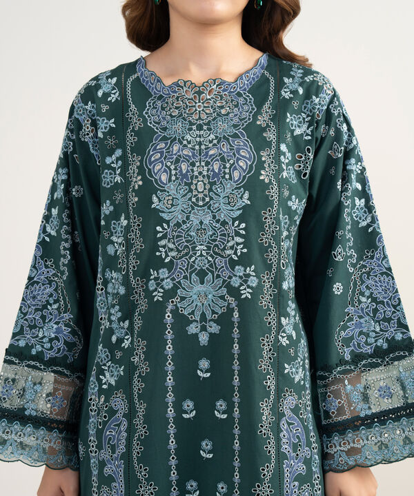 3 Piece - Embroidered Lawn Suit