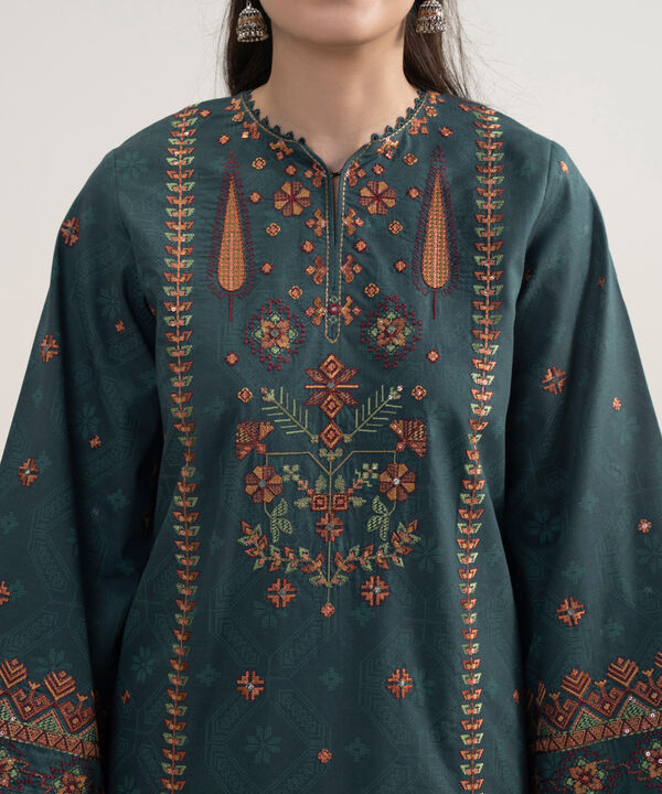 3 Piece - Embroidered Lawn Suit