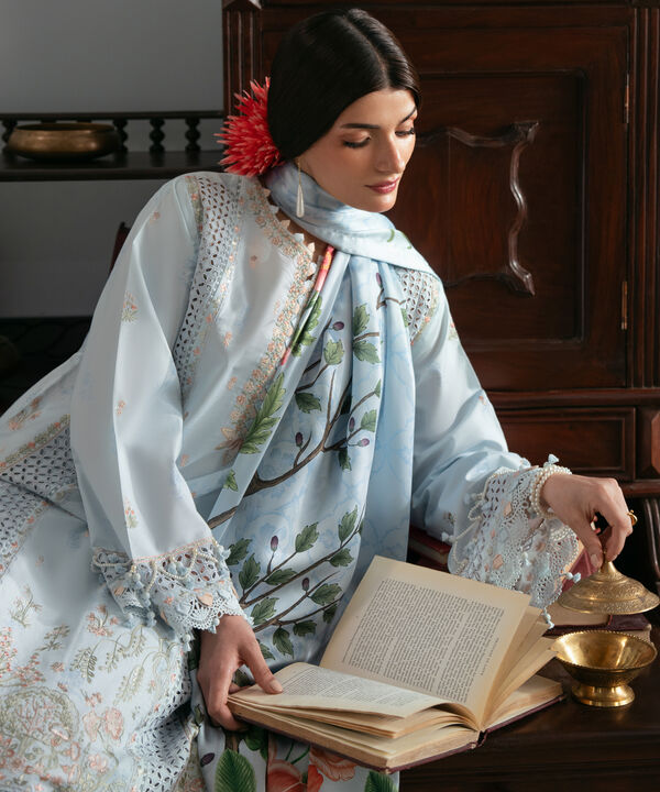 3 Piece - Embroidered Lawn Suit