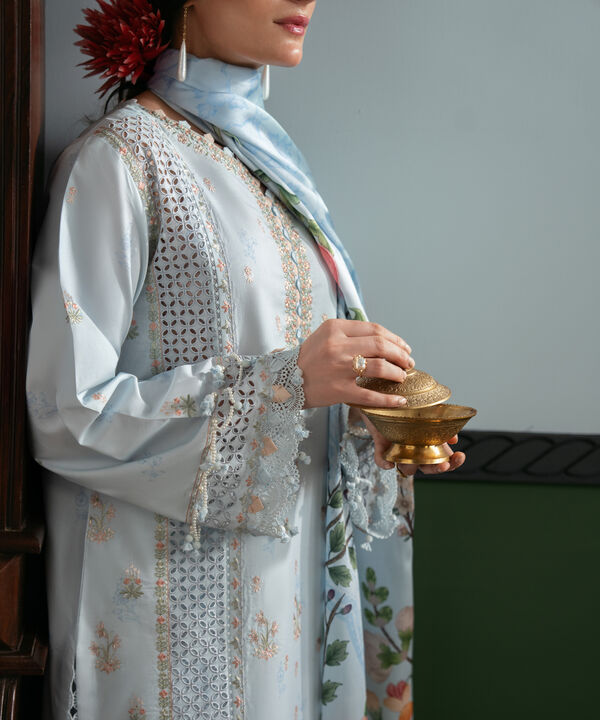 3 Piece - Embroidered Lawn Suit