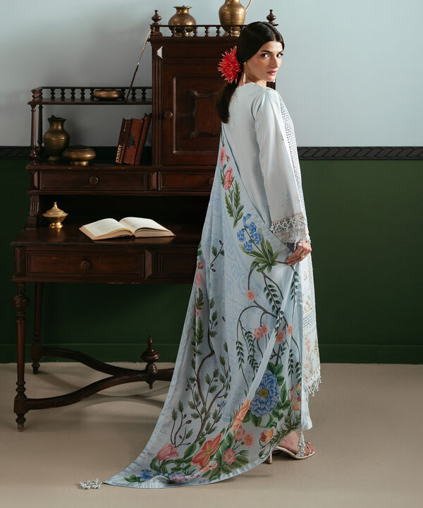 3 Piece - Embroidered Lawn Suit