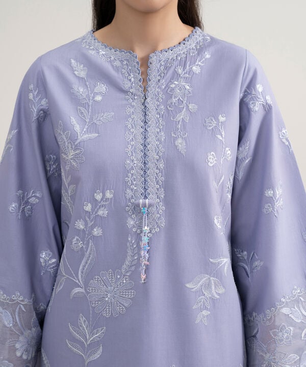 3 Piece - Embroidered Lawn Suit