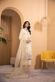 FW25DD-2816 MAROON EMBROIDERED DUPATTA