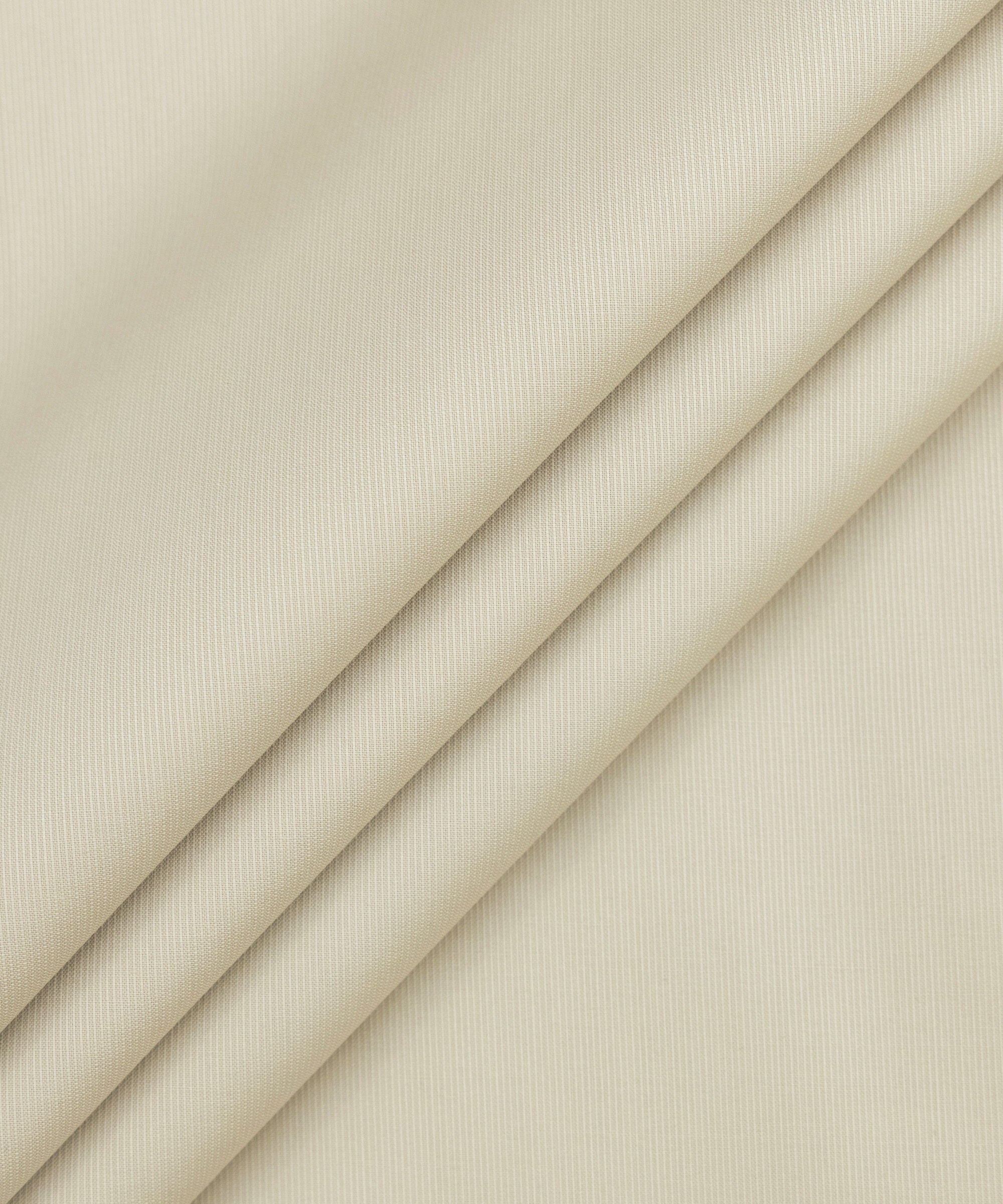 Men's Unstitched Two-Piece Beige Premium Cotton Dobby Suit