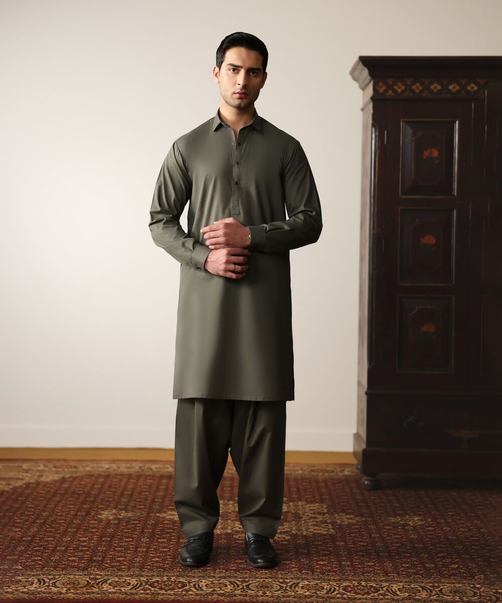 Premium Slub Cotton Suit