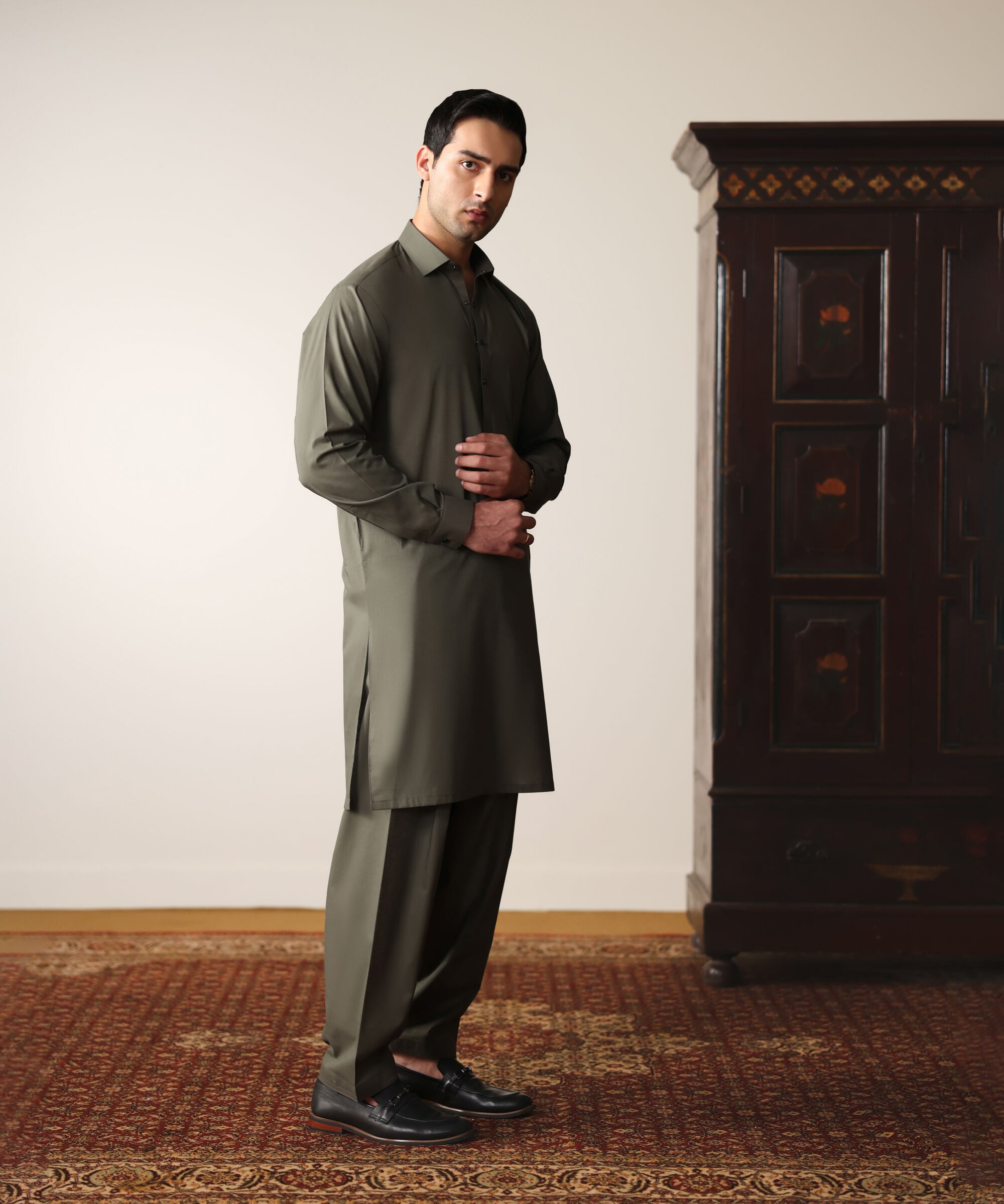 Premium Slub Cotton Suit