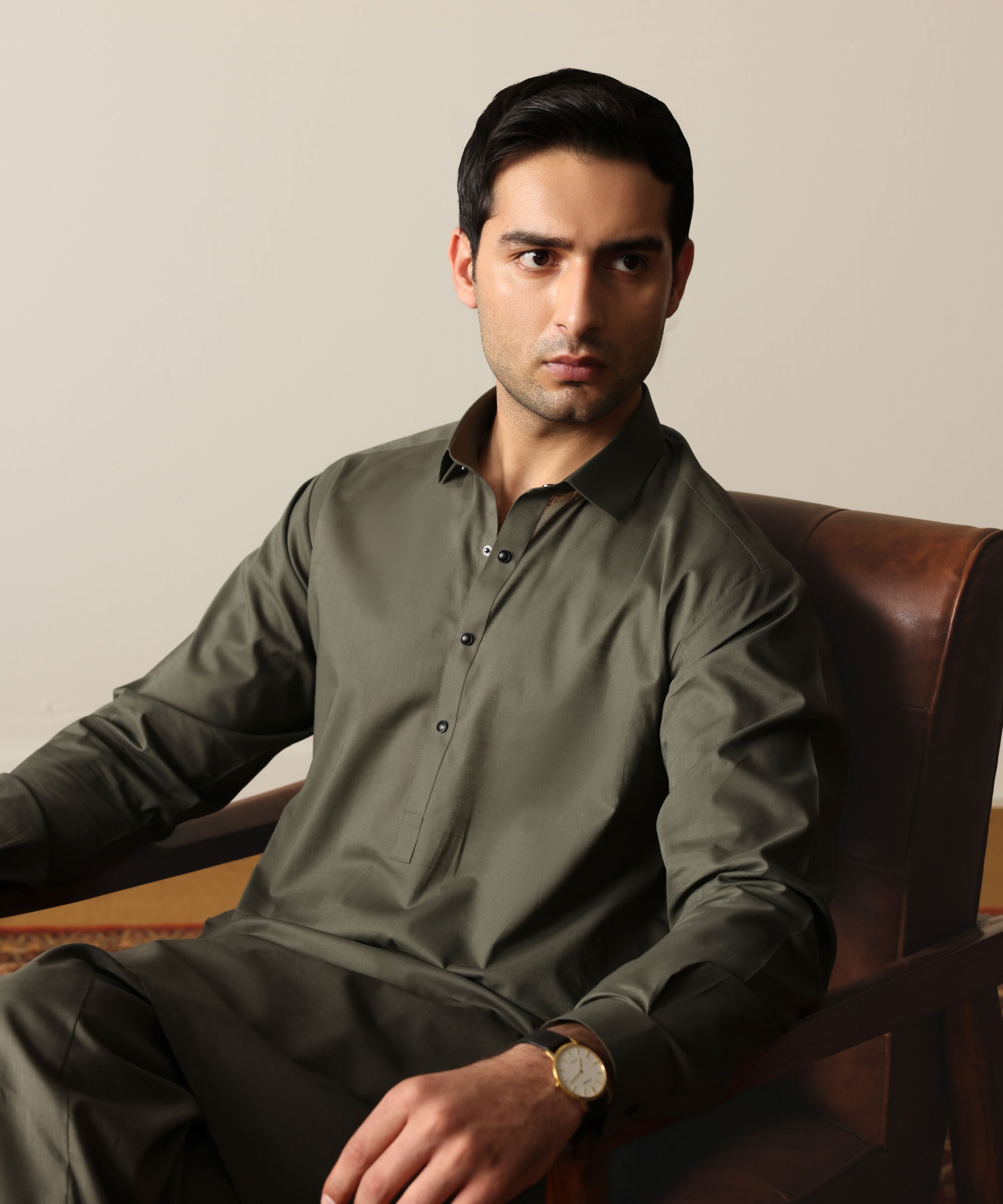 Premium Slub Cotton Suit