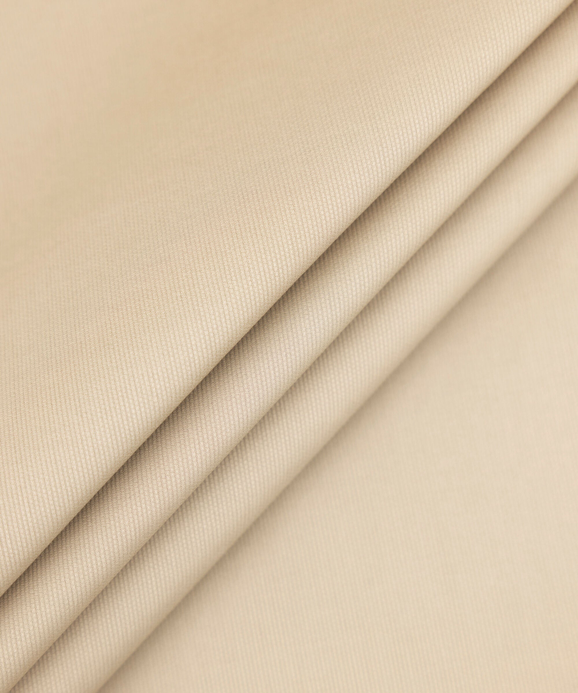 Men's Unstitched 2-Piece Cotton Dobby Beige Suit