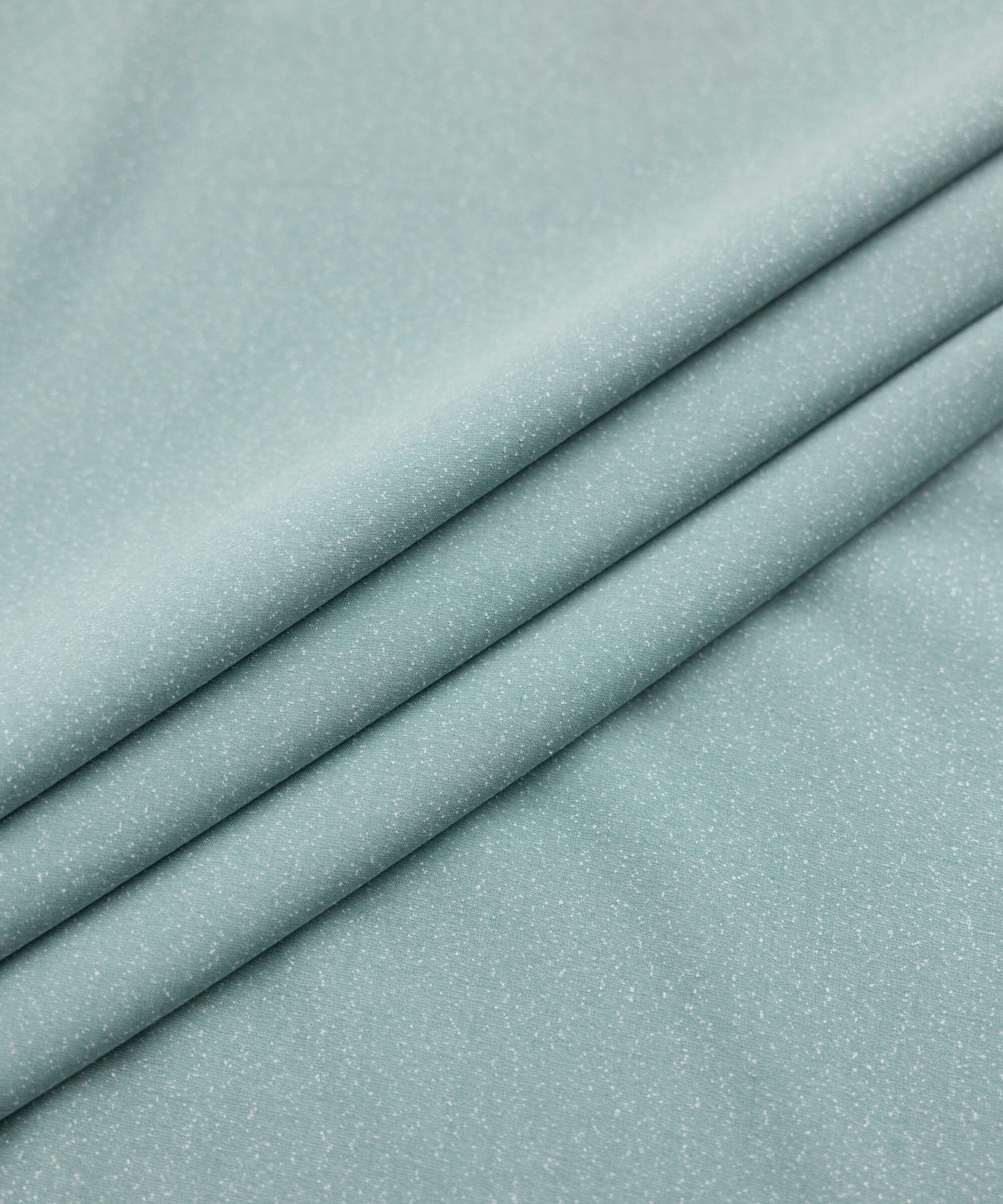 Men's Unstitched Two-Piece Luxury Pima Cotton Sea Green Suit.