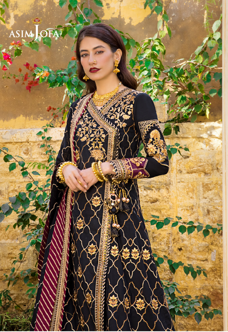 AJLR-29 EMBROIDERED LAWN 3 PCS