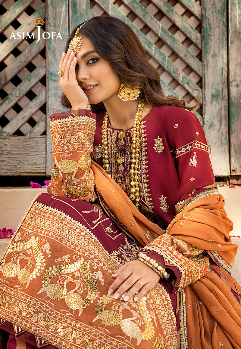AJLR-11 EMBROIDERED LAWN 3 PCS