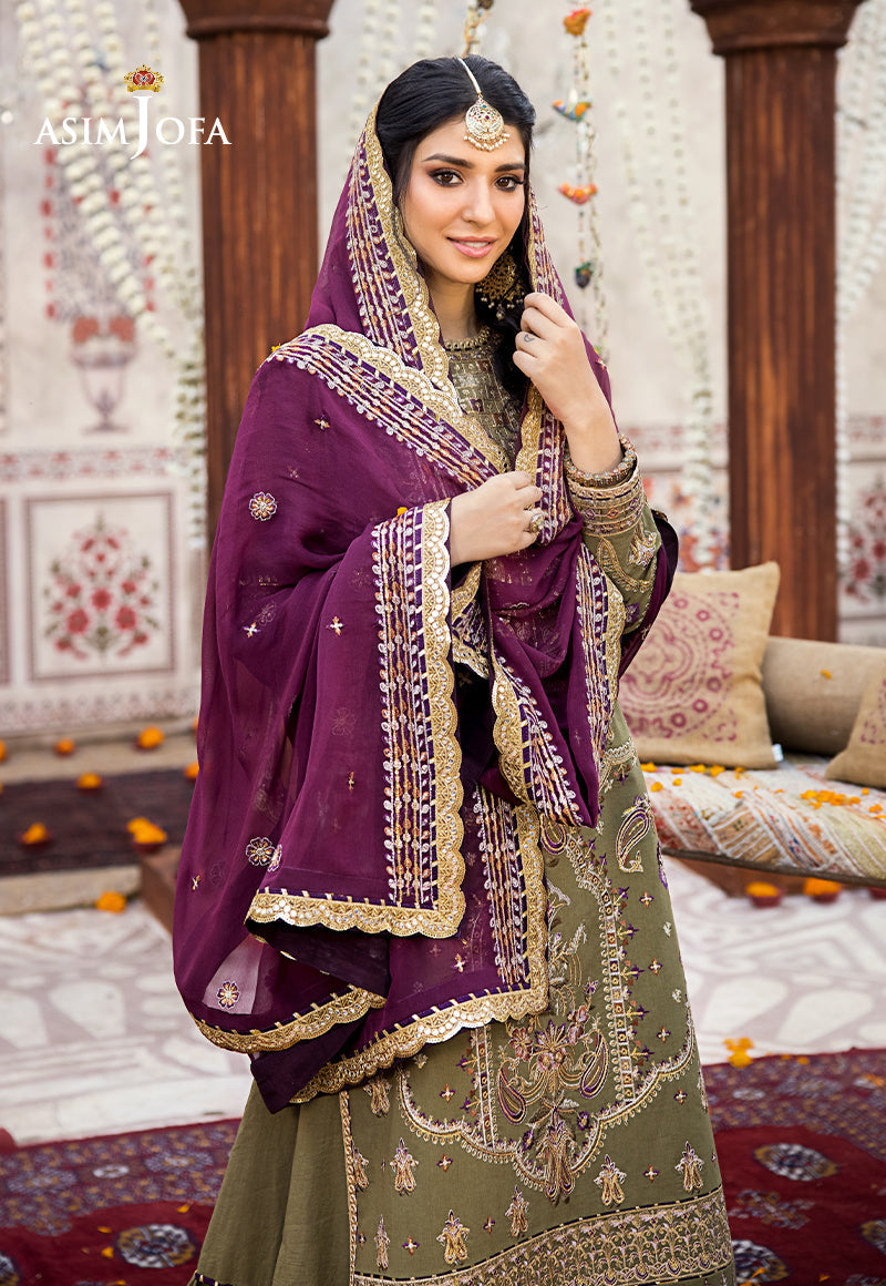 AJLR-06 EMBROIDERED LAWN 3 PCS