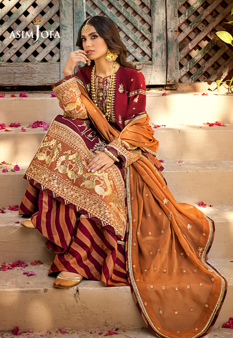 AJLR-11 EMBROIDERED LAWN 3 PCS