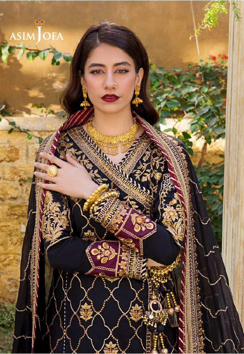 AJLR-29 EMBROIDERED LAWN 3 PCS
