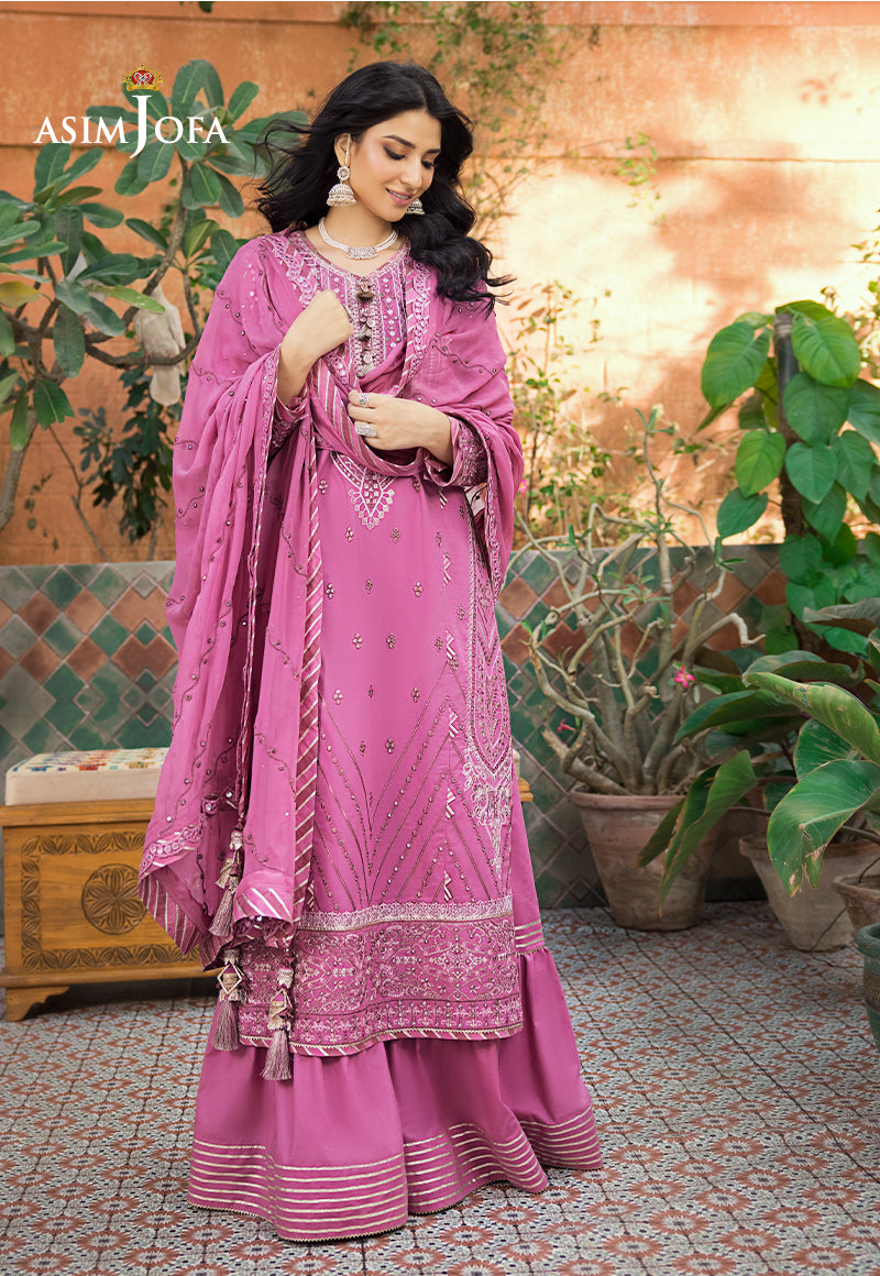 AJLR-24 EMBROIDERED LAWN 3 PCS