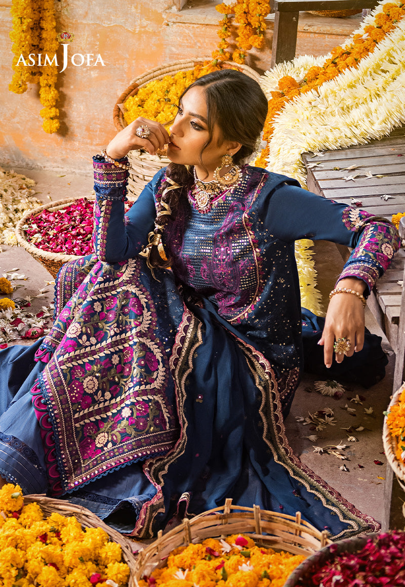 AJLR-19 EMBROIDERED LAWN 3 PCS