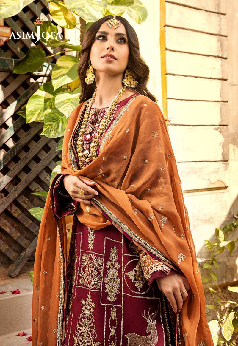 AJLR-11 EMBROIDERED LAWN 3 PCS
